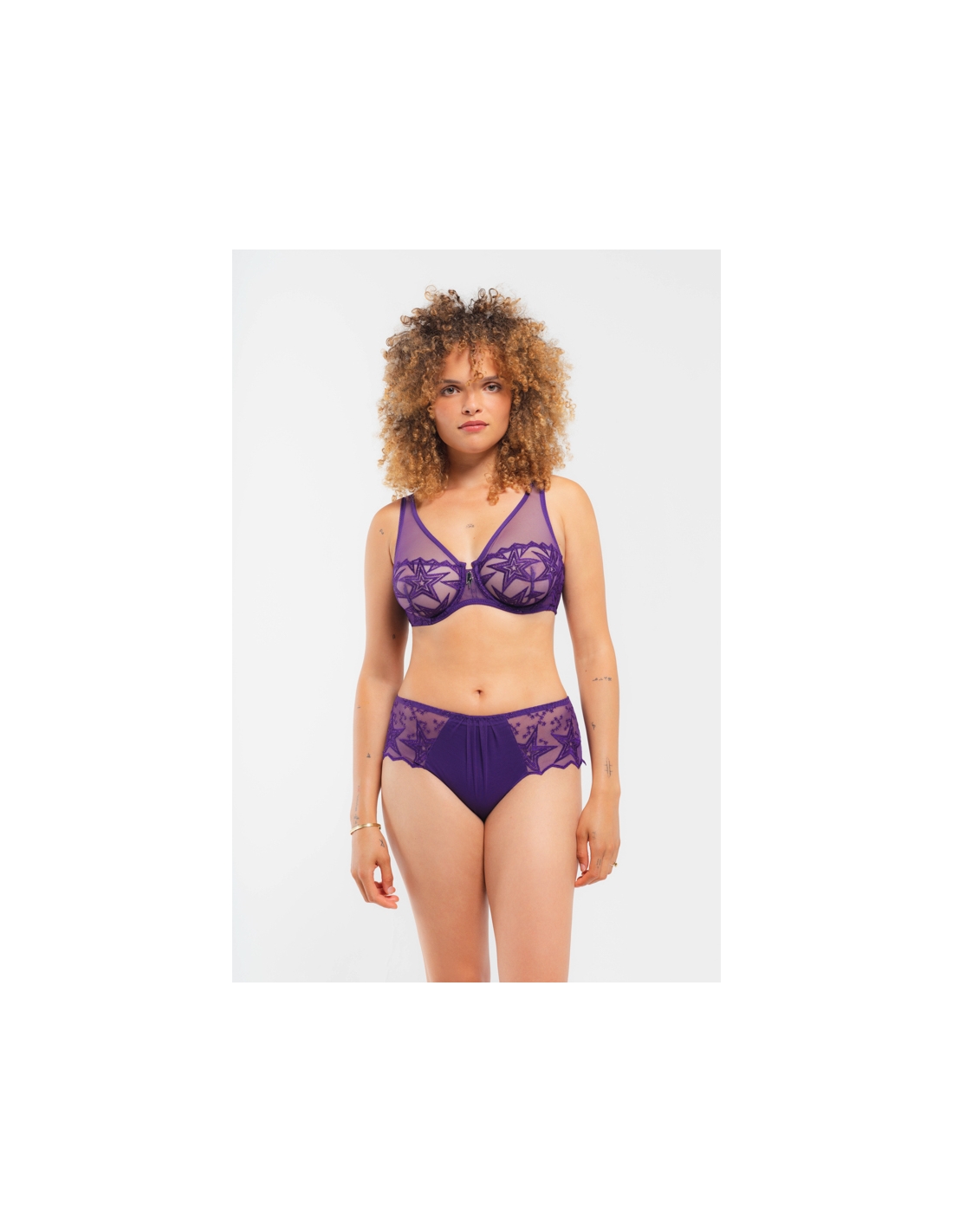 Soft bra Superstar Louisa Bracq couleur Noir Violette tailles 1 2 3 4  Louisa Bracq Superstar