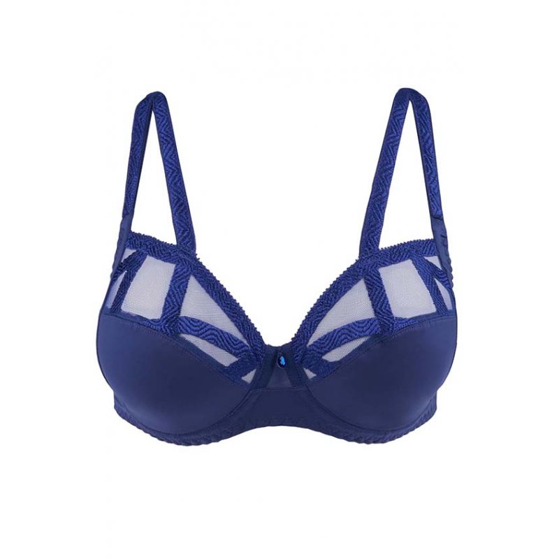 Bra Volle cup Série BLEU SAPHIR Louisa Bracq