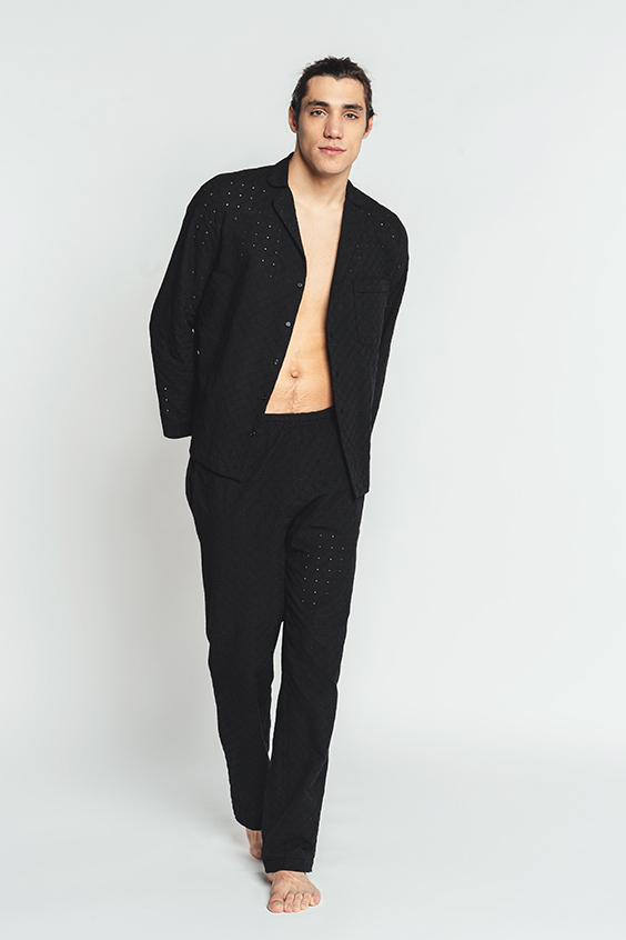 Pajama Jacket Paco NOIR Louisa Bracq