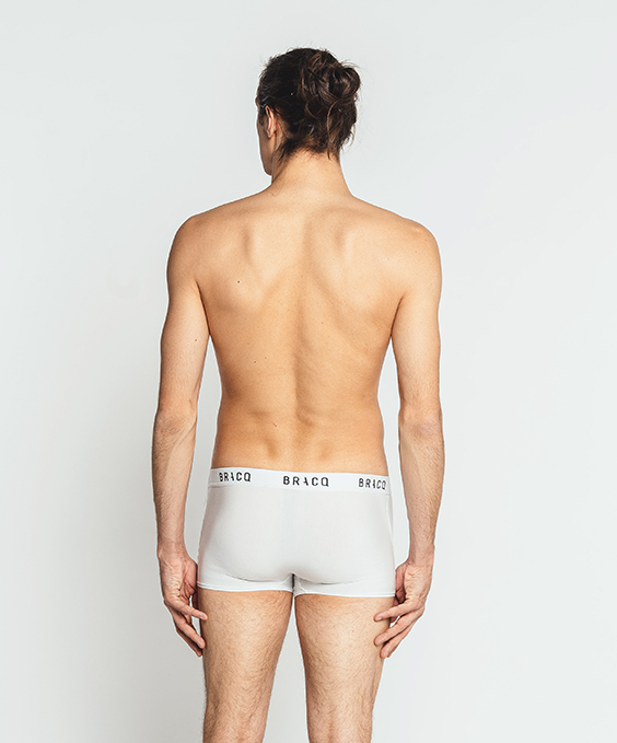Boxer Short Basic Range BLANC Louisa Bracq