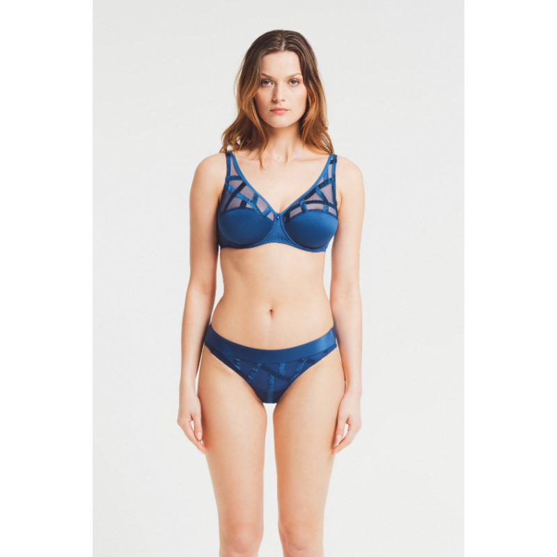 Bra Foulard Série COBALT Louisa Bracq
