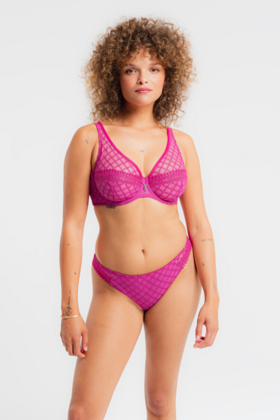 Bra Foulard Paco VERY PINK Louisa Bracq