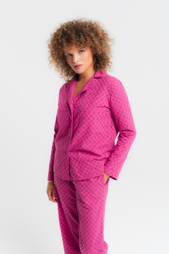 Paco Pyjama broek VERY PINK Louisa Bracq