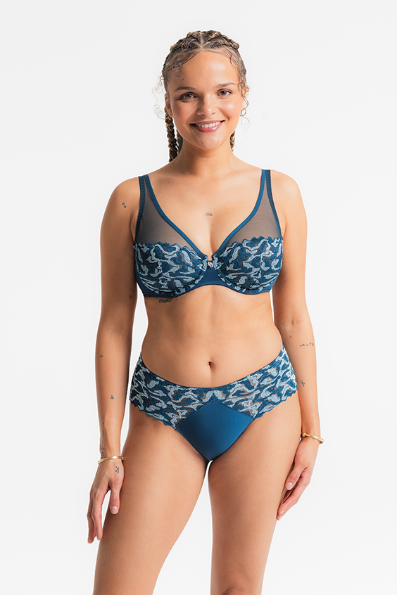 ELECTRIC WAVES - Soutien-gorge - Foulard