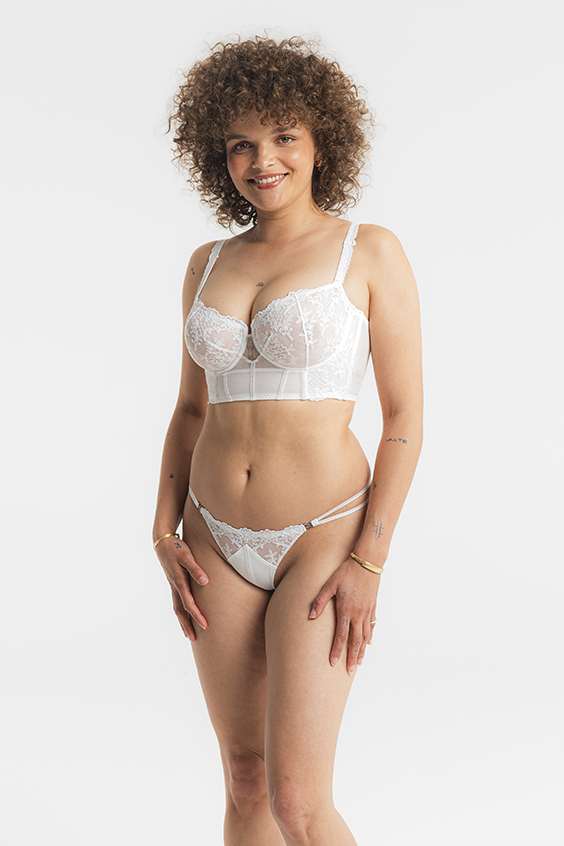VICTORIA - Semi-Bustier Balkon