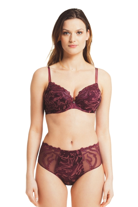 Culotte Vortex Grenat Louisa Bracq