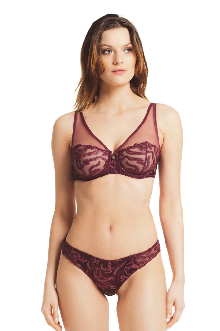 Tanga Vortex Grenat Louisa Bracq