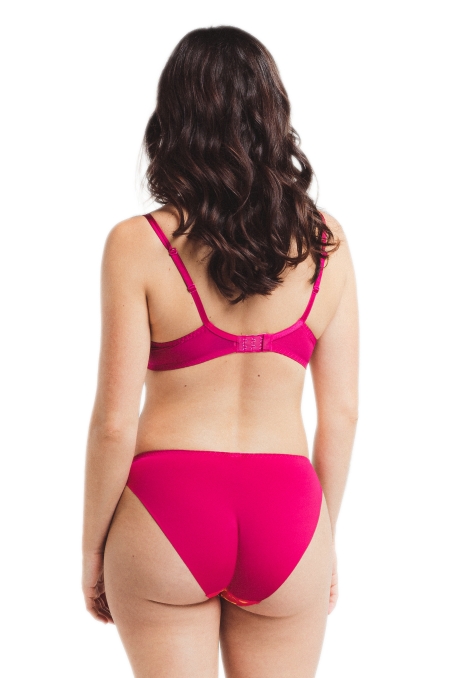 Soutien-gorge push-up Fuschia Louisa Bracq