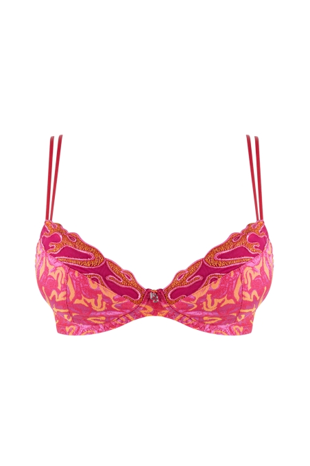Soutien-gorge push-up Fuschia Louisa Bracq