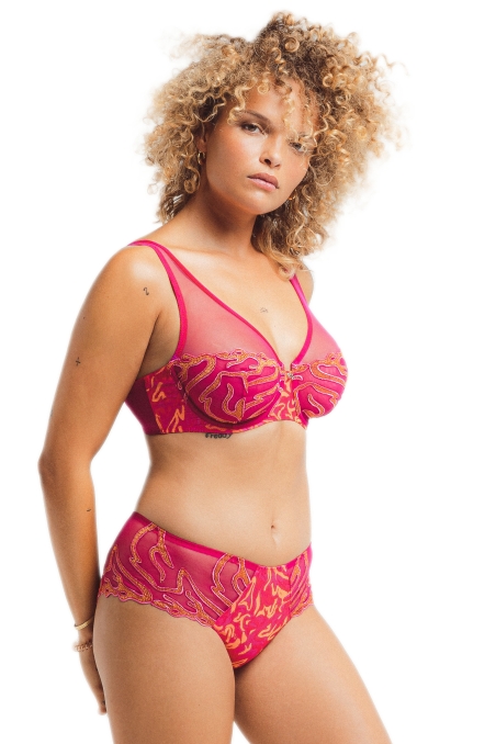 Vortex shorty fuschia Louisa Bracq