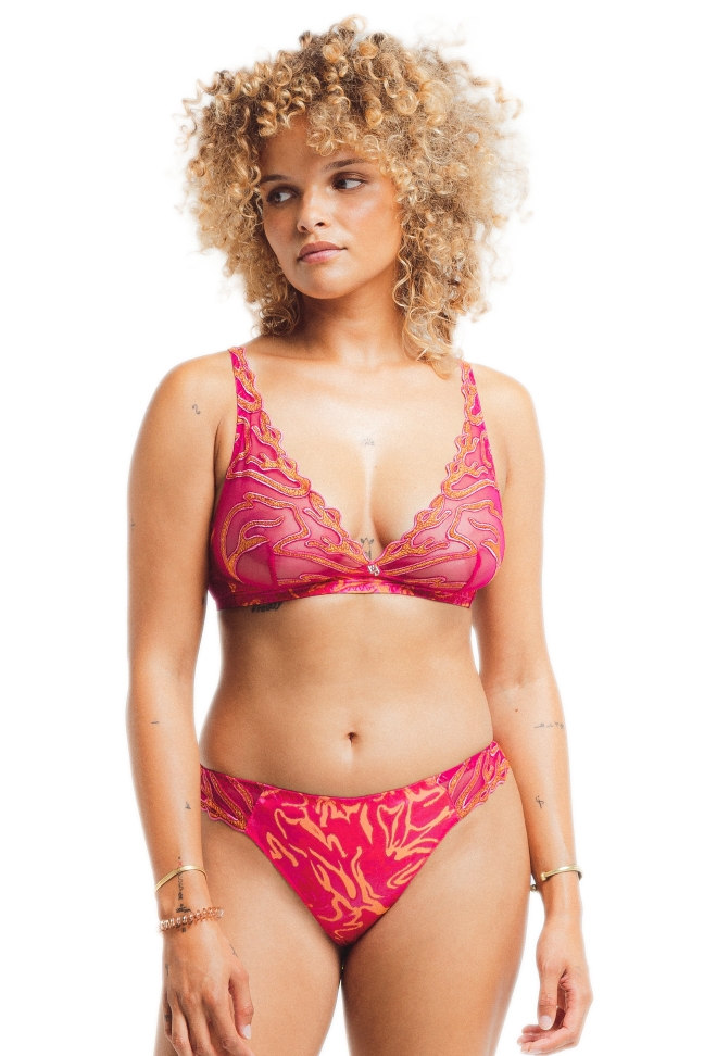 Tanga Vortex Fuschia Louisa Bracq