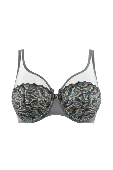 Electric Waves - Bra - Scarf