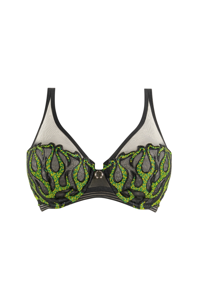 Burning love - Bra - Scarf 2