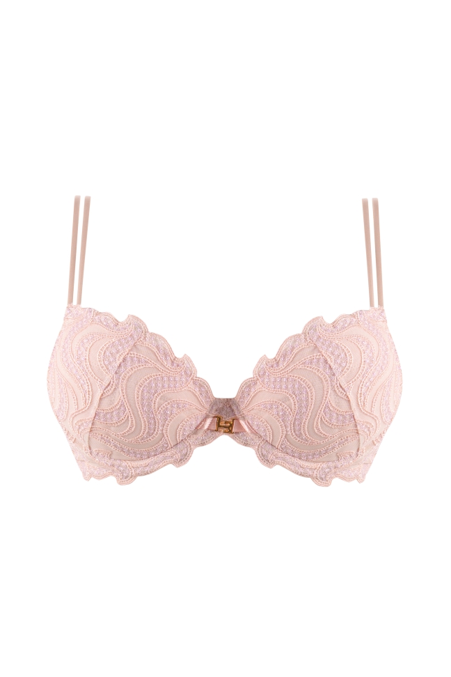 Soutien-gorge Push-up Moonlight Nude Rose Louisa Bracq 2