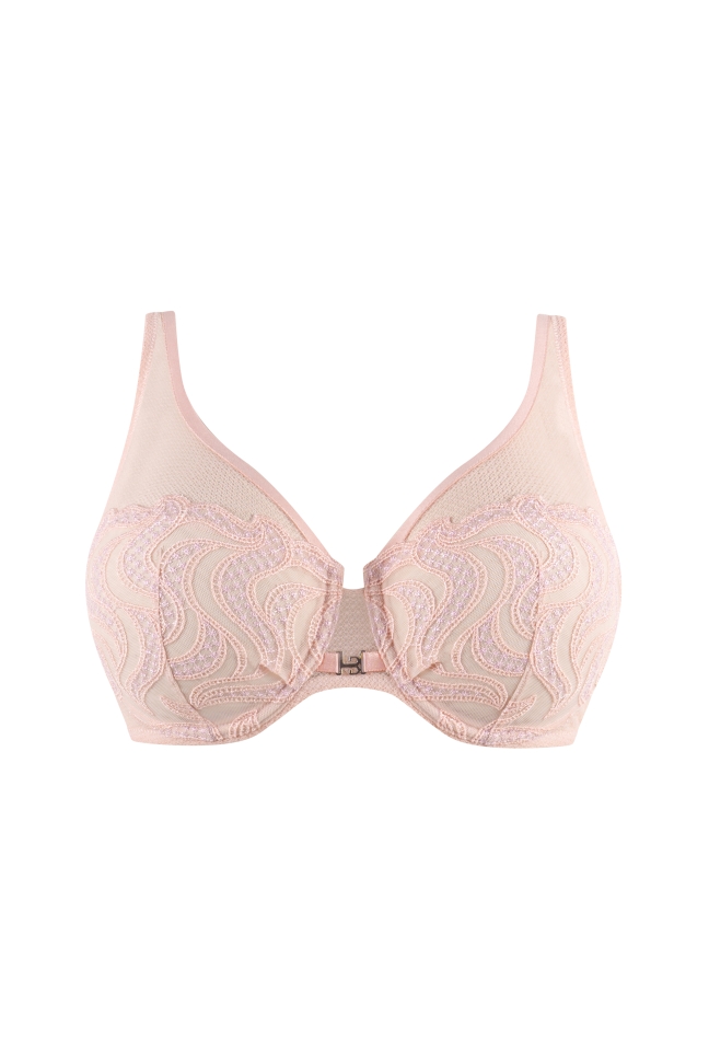 Soutien-gorge Foulard Moonlight Nude Rose Louisa Bracq 2