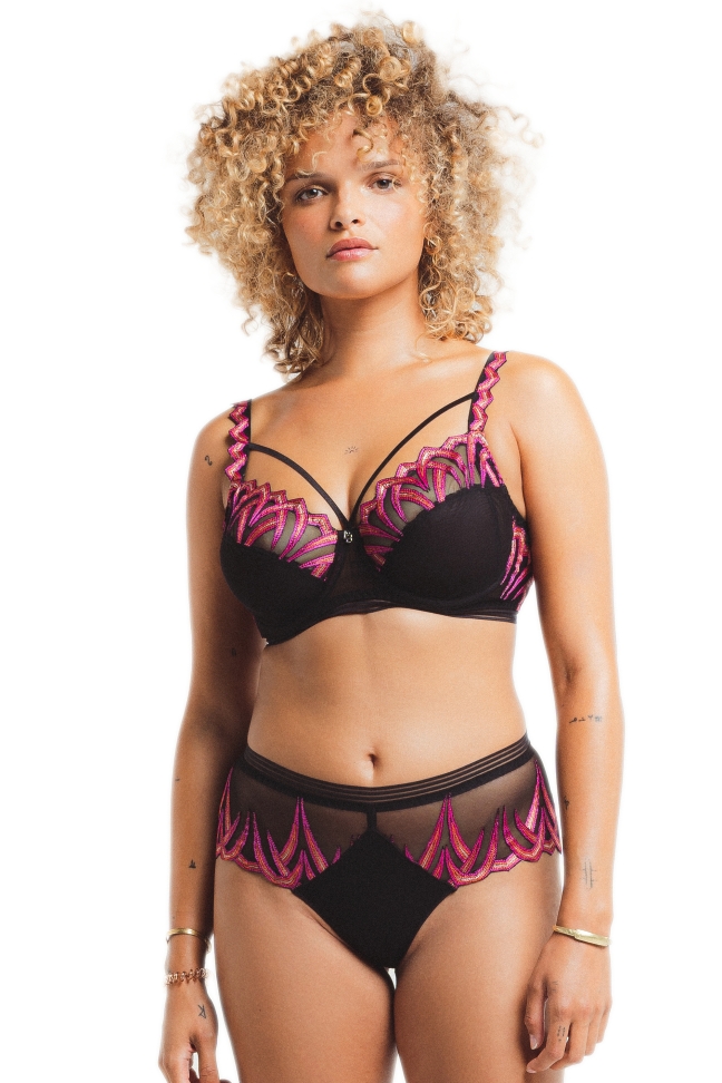 Shorty Virtual Sunset Noir Louisa Bracq