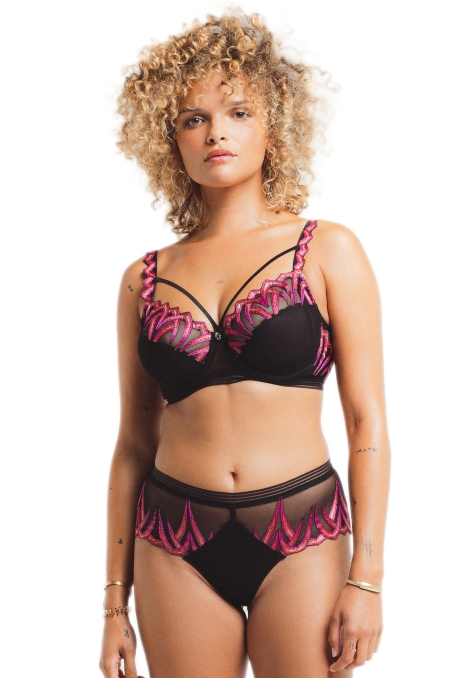 Shorty Virtual Sunset Noir Louisa Bracq