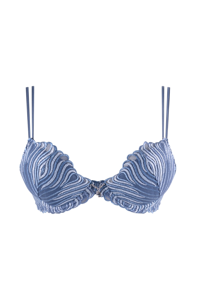 Soutien-gorge push up Astral Rays Blue Jeans Louisa Bracq 2