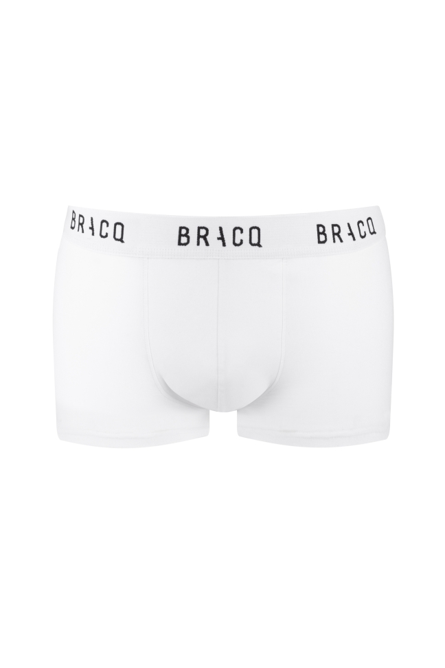 WHITE BASIC RANGE - SHORT BOXER