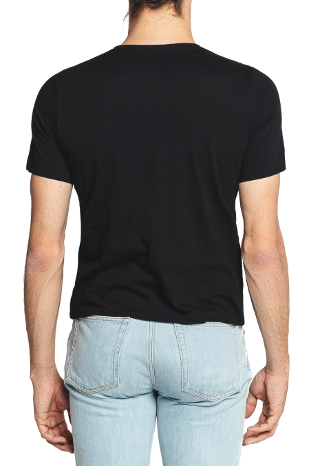 BLACK BASIC RANGE - T-SHIRT RUNDHALS